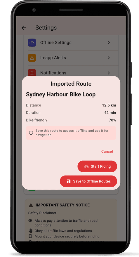 Android GPX import